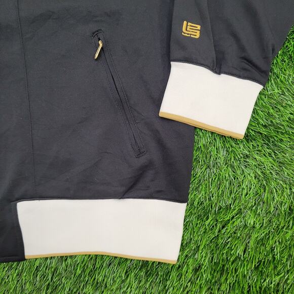 NIKE LB-23 Jacket 2XL 30x29 Baggy Lebron-James Black White - Picture 13 of 16
